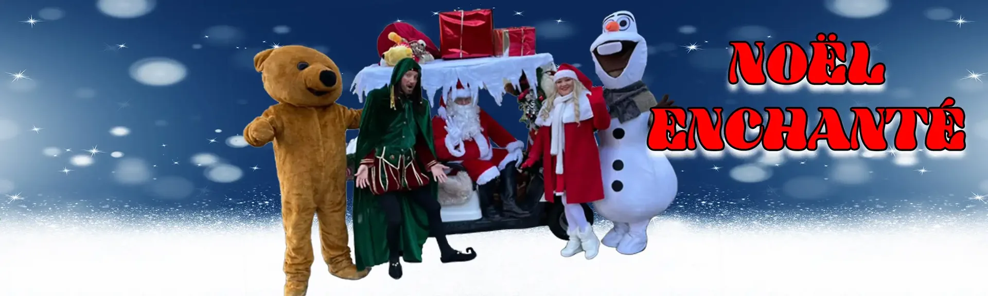 Noel Enchanté – spectacle avec Claude Gérard Production